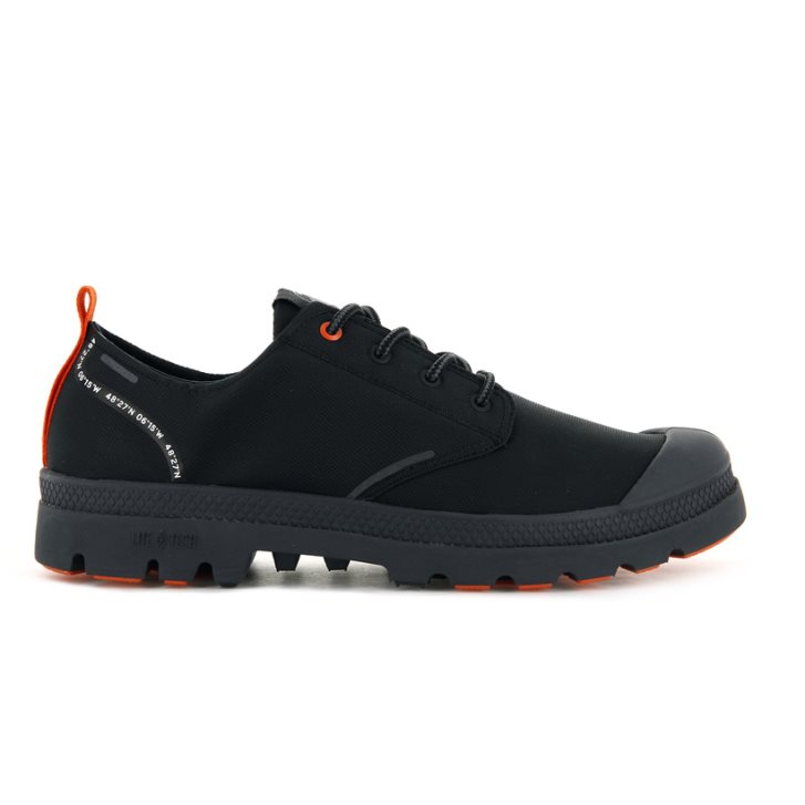 Pánské Oxfordky Palladium Pallafin RC LOW WP+ Černé | CZ INP-97X